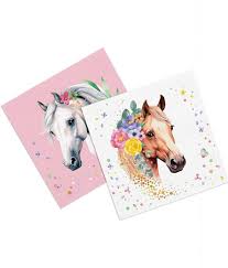 Servetten paarden