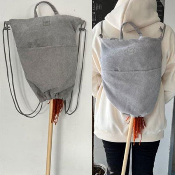 Hobby Horse stokpaard Grijs met bit en teugels