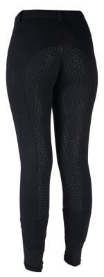 Horka paardrijbroek-jr Annika, zwart - Afbeelding 2