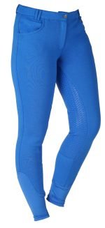 Horka rijbroek-jr Annika, kobalt blauw