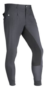 heren rijbroek antraciet