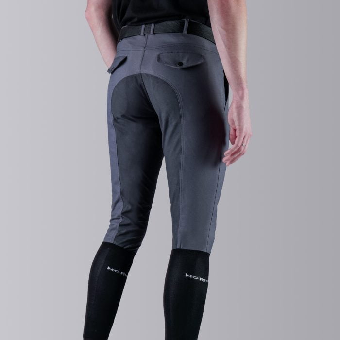 Horka heren rijbroek Jasper, antraciet - Afbeelding 6