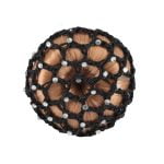 Horka haarnetje met strass in zwart of wit