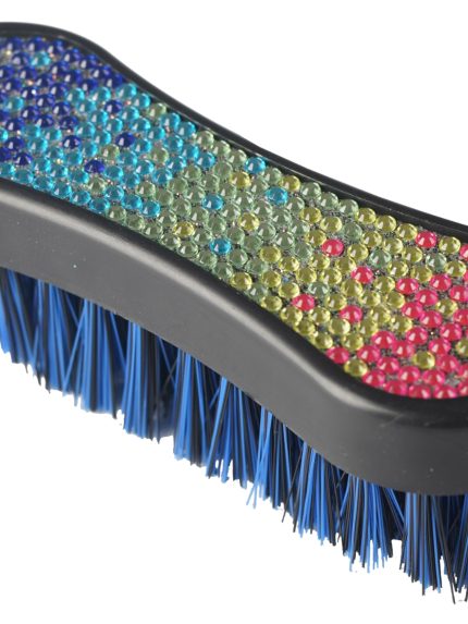 Rainbow poetsspullen set strass steentjes
