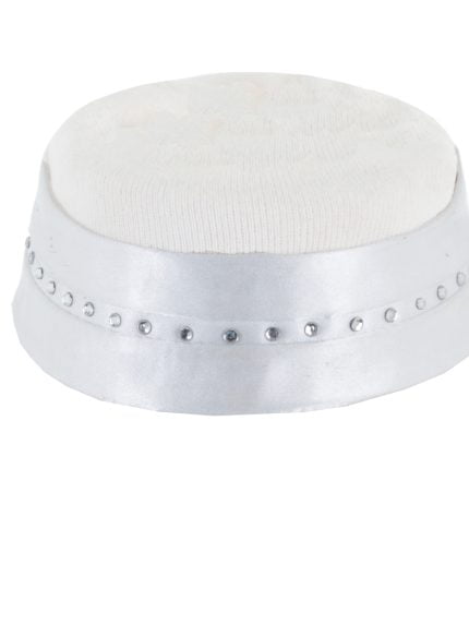 Horka plastron kraag met strass