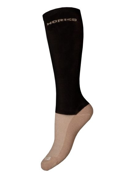 Horka panty paardrijsokken zwart