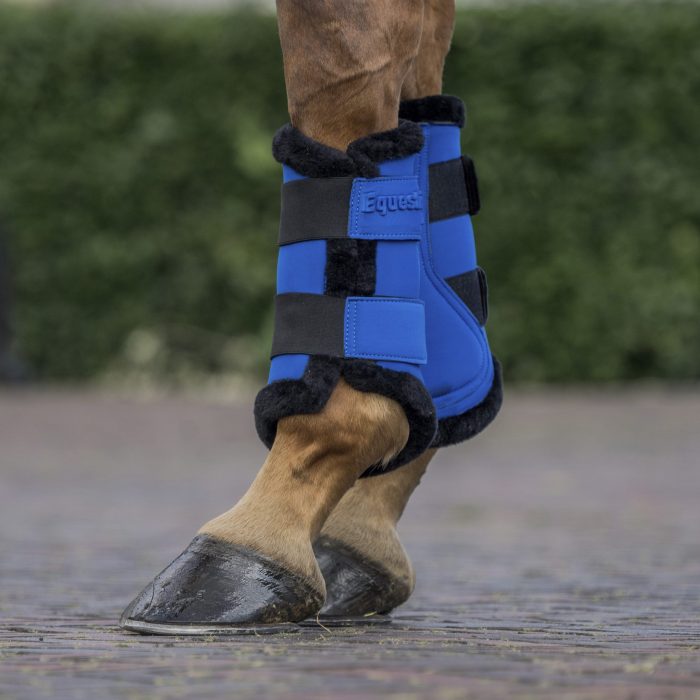 180694-0000-0006-2 Horka beenbeschermers Pro Embossed blauw - Afbeelding 2
