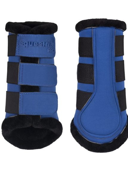 Horka beenbeschermers Pro Embossed blauw