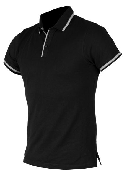 Horka polo Branco heren zwart