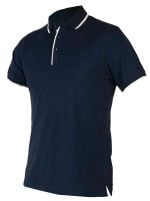 Horka polo Branco heren marine blauw