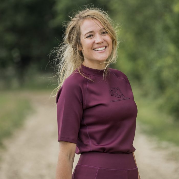 Horka Pro Embossed shirt wine - Afbeelding 2