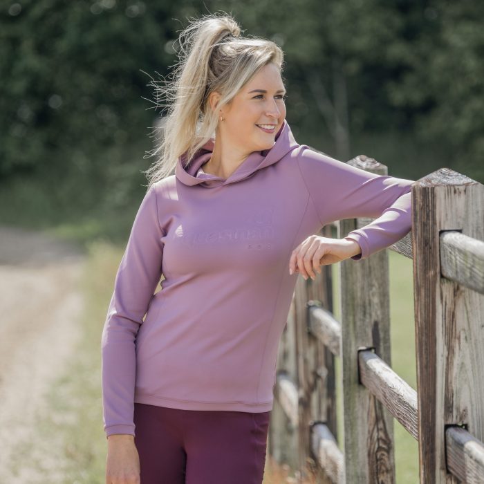 Horka Hoodie Pro Embossed grape - Afbeelding 3