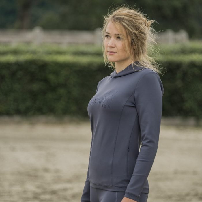 Horka Hoodie Pro Embossed antraciet - Afbeelding 3