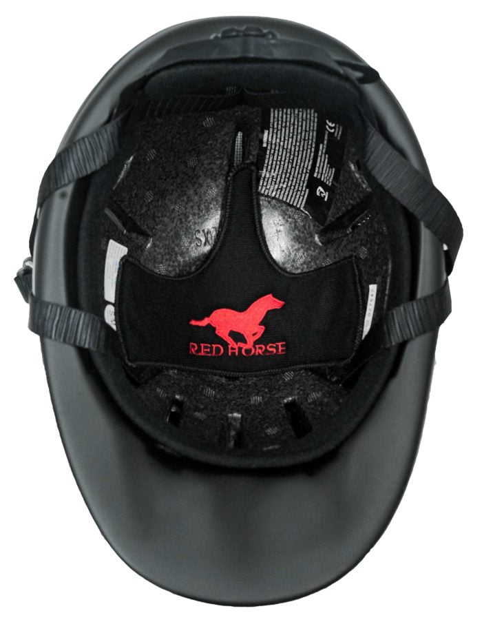 RH Cap junior, zwart - Afbeelding 2