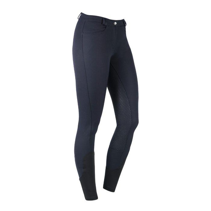 Horka paardrijbroek dames Zenna blauw Horka paardrijbroek dames Zenna blauw