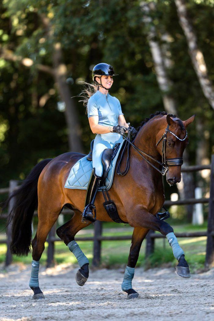 Mrs. Ros , shirt korte mouw in Captain Petrol - Afbeelding 3