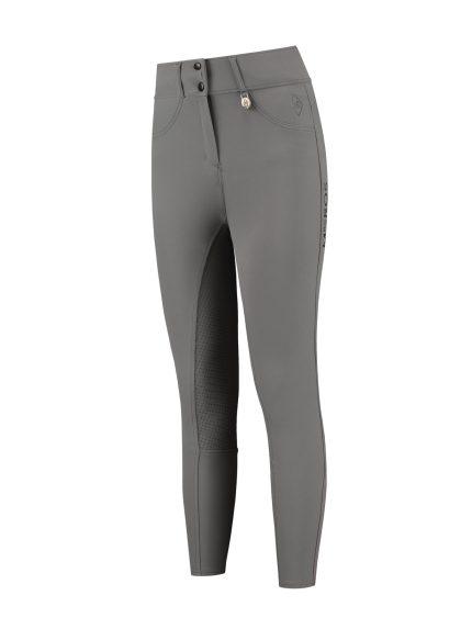 Mrs Ros high waist rijbroek Thunder Grey