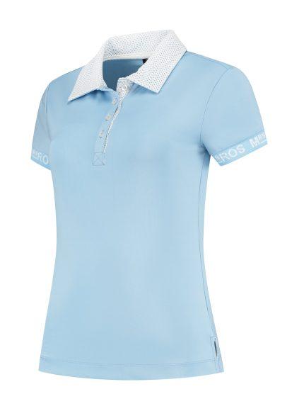 Mrs Ros poloshirt Billiard Blue