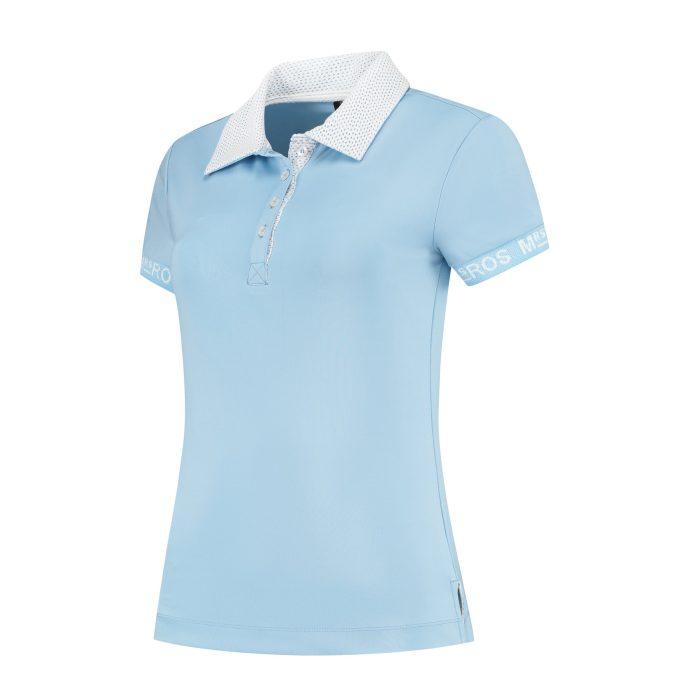 Mrs Ros poloshirt Billiard Blue