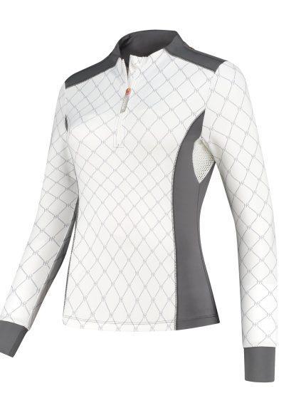 Mrs Ros longsleeve in Thunder Grey