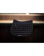 Zadeldek zwart met bies; zowel dressuur als vzh - Afbeelding 3