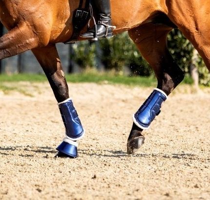 Beenbeschermers flexboot gold rush glitter