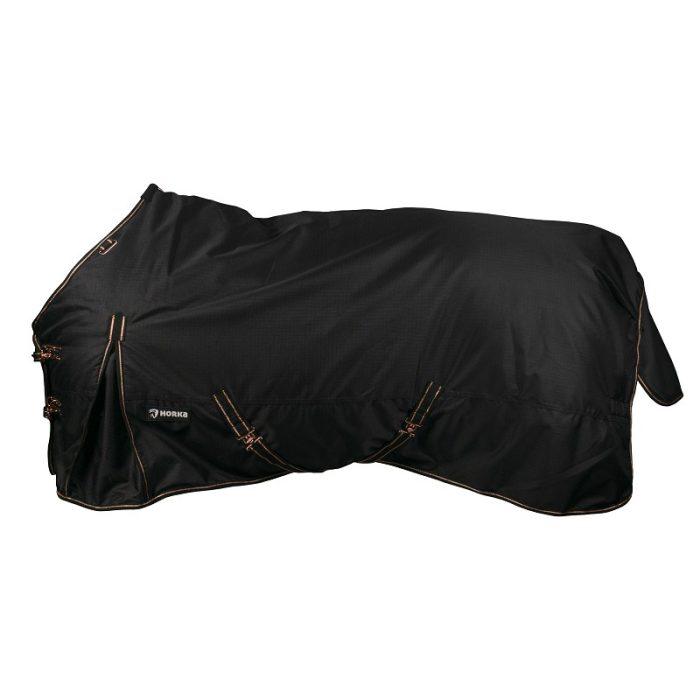 Horka winterdeken Dime 200 grams zwartrose Horka winterdeken Dime 200 grams zwartrose