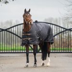 Horka winterdeken Dime 200 grams zwartrose