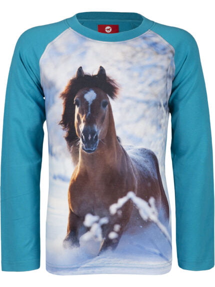 RH longsleeve pixel turquoise