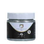 Hi gloss glitter hoeflak zilver