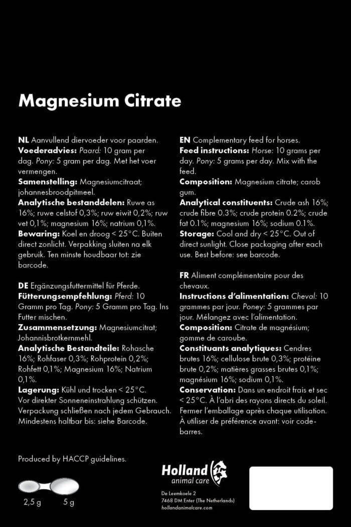 Excellent equi magnesium citraat Excellent equi magnesium citraat