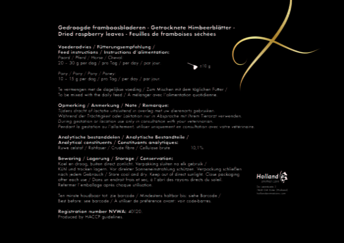 excellent herbs framboos