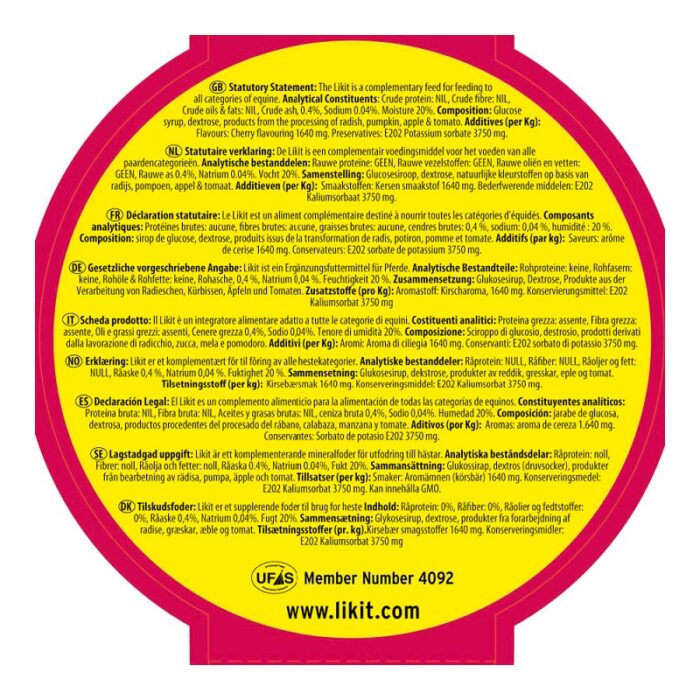 likit kersen Little Likit liksteen multipack 250 gram - Afbeelding 2