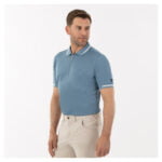 BR poloshirt Ethan heren, Captain's Blue