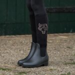 horka zwart rose paardrijsokken