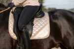 HKM Rosegold zadeldek glitterstyle dressuur - Afbeelding 2