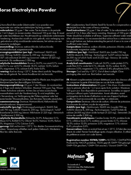 Excellent Horse electrolytes poeder