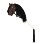 Hobby Horse stokpaard Bruin met bit en teugels