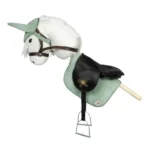 Hobby Horse zadeldekje en oornetje groen - Afbeelding 2
