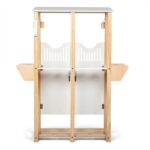 Dubbele stal voor stokpaarden