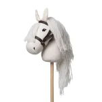 By Astrup Hobby Horse stokpaard wit