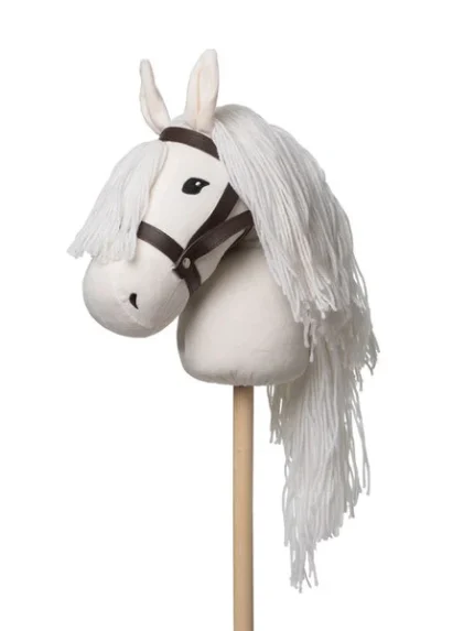 By Astrup Hobby Horse stokpaard wit