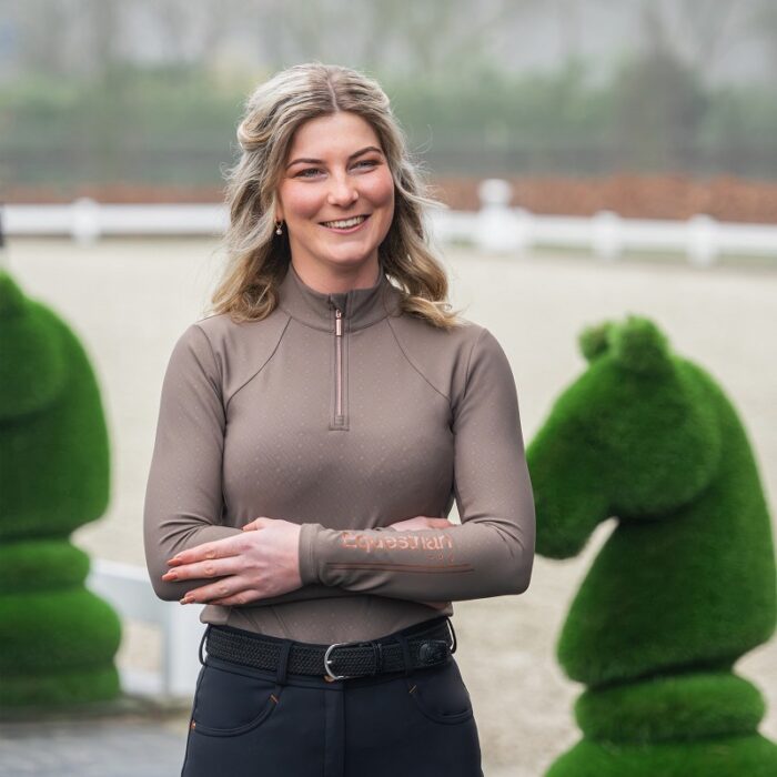 Horka Luxury trainingsshirt coffee horka luxury trainingsshirt