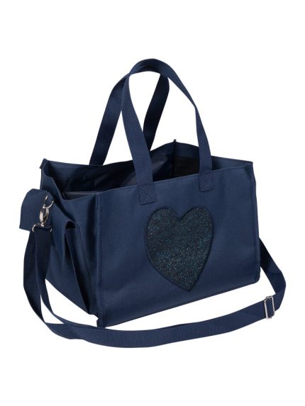 Cuddle pony transporttas blauw
