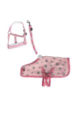 Cuddle pony sterrenset roze of blauw