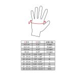 HKM maattabel handschoenen