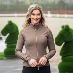 Horka Excellence trainingsvest coffee en zwart-rosé