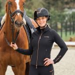 Horka Excellence trainingsvest coffee en zwart-rosé