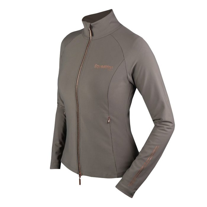 Horka Excellence trainingsvest coffee en zwart-rosé