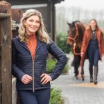 Horka puffervest Magnificent blauwrosé